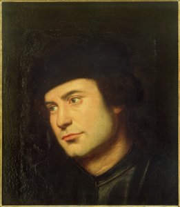 Mann mit schwarzer Mütze